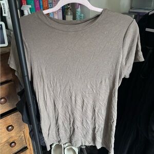 A New Day Tan Short Sleeve T-Shirt